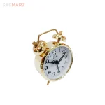 فروش ساعت رومیزی زنگدار مدل اریکا-گالری ساعت رومیزی صاف مرز