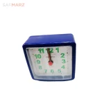 فروش ساعت رومیزی زنگدار مدل گینگ-بنفش-فروشگاه گالری ساعت رومیزی صاف مرز