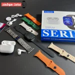 ساعت هوشمند اسمارت X15 ویسمه با 7 بند و ایرپاد اپل - Image 7